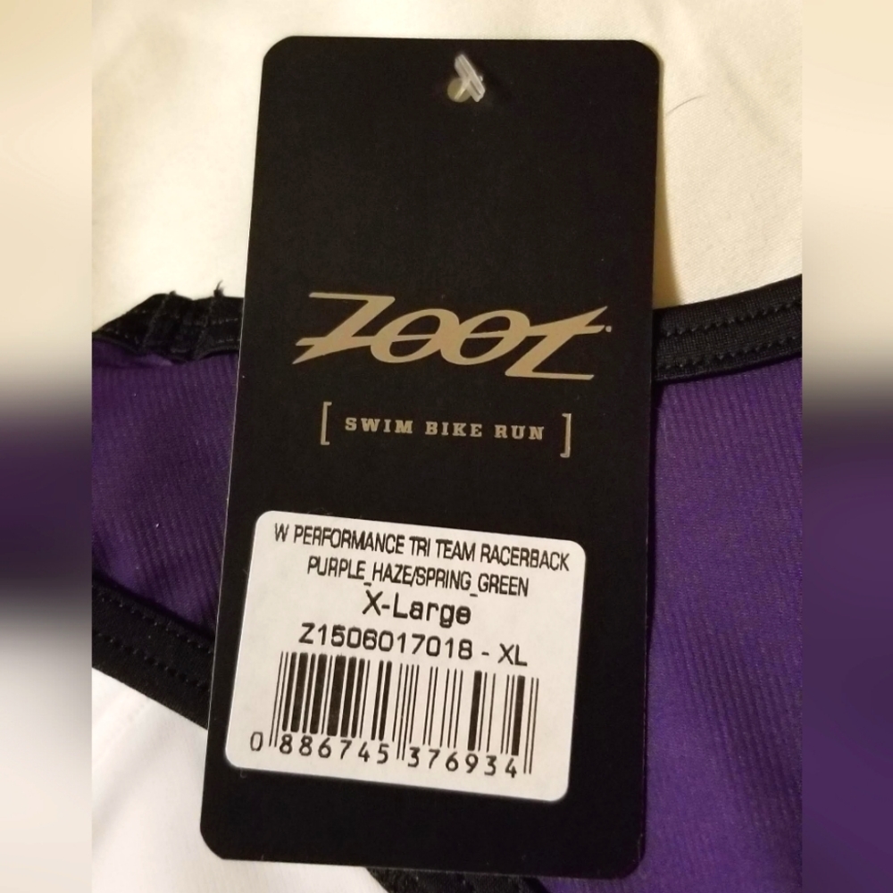 Zoot Womens Performance Tri Team Racerback Top